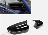 G Series M Style Mirror Covers in Gloss Black